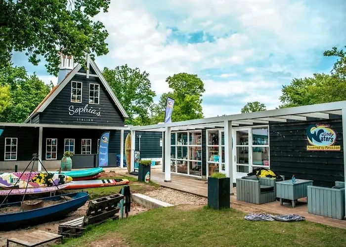 Apartamento Beachhouse Veluwemeer Mit Grossem Garten In Strandnaehe Hulshorst